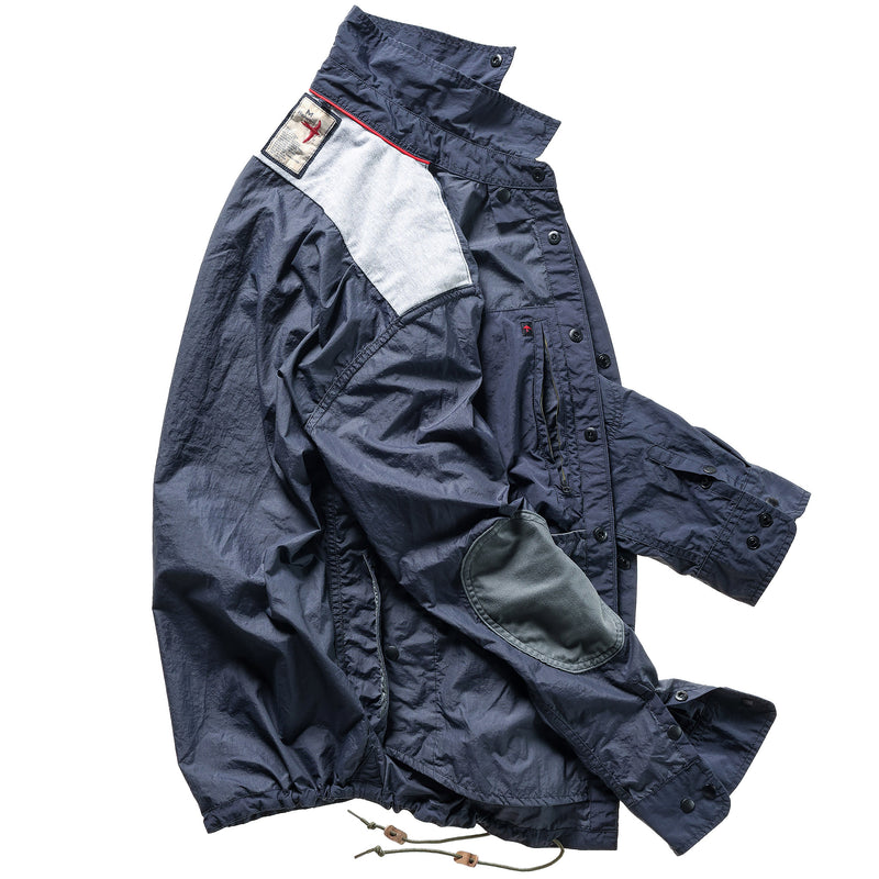 Relwen Navy Windbreak CPO Jacket
