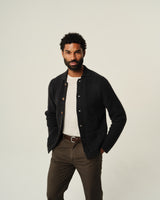 Alex Crane Charcoal "Kite" Knit Jacket