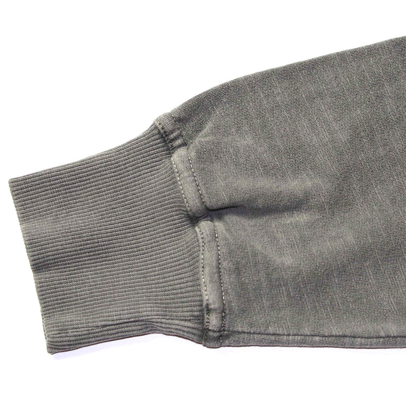 Stone Loopback French Terry Cotton Sweatshirt by Crossley Italy