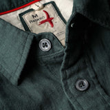 Forest Linen Workshirt by Relwen