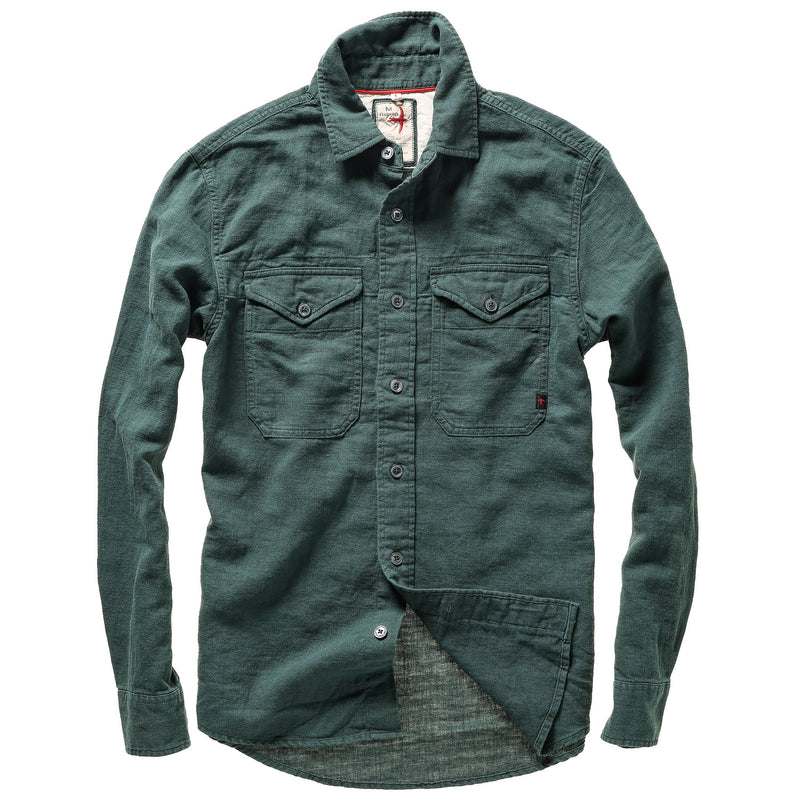 Forest Linen Workshirt by Relwen