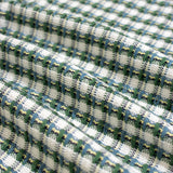 Tropical Green "Busey" Dobby Check Short Sleeve Shirt by Far Afield