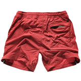 Cardinal Red Airtex Hybrid Short by Relwen - 6.5"