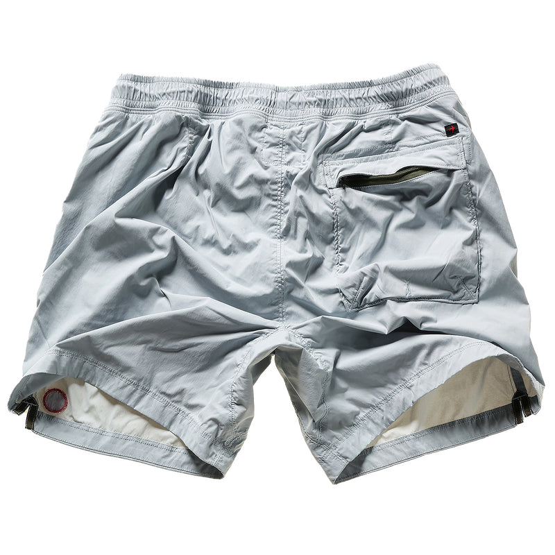 Ghost Grey Airtex Hybrid Short by Relwen - 6.5"
