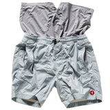 Ghost Grey Airtex Hybrid Short by Relwen - 6.5"