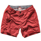 Cardinal Red Airtex Hybrid Short by Relwen - 6.5"