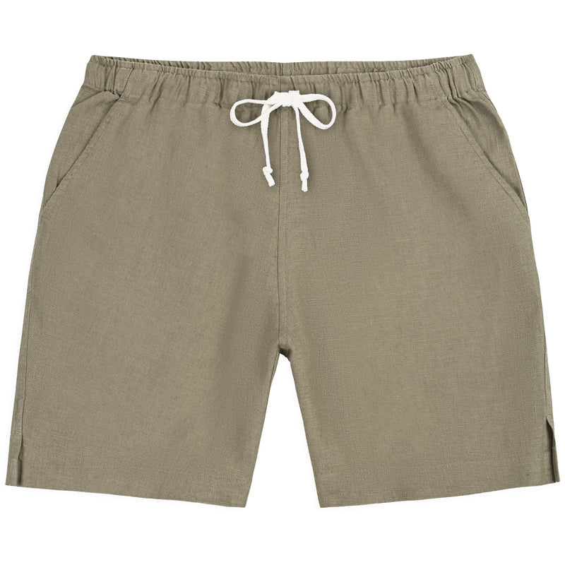 Tank "Bo" French Linen Shorts by Alex Crane