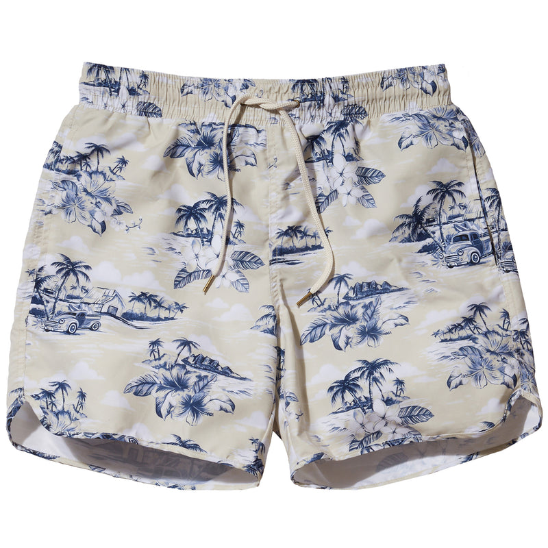 South Pacific Eco - Recycled Poly Swim Trunk 6" by Grayers