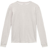 Bone Linen "Sun" Crewneck Tee by Alex Crane