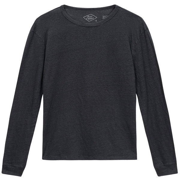 Night Linen LS "Sun" Crewneck " Tee by Alex Crane