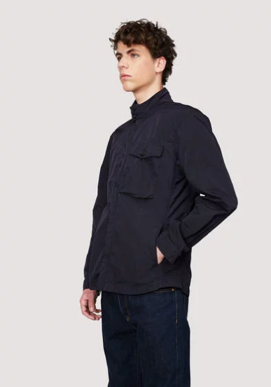 Baracuta Deep Navy Dyed Nylon Shell - The Royal Bloke