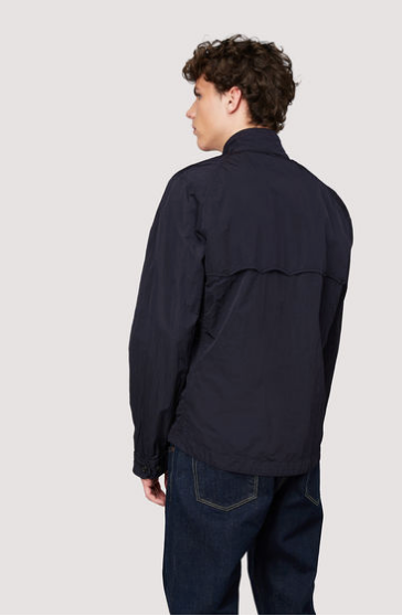 Baracuta Deep Navy Dyed Nylon Shell - The Royal Bloke