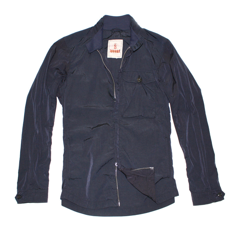 Baracuta Deep Navy Dyed Nylon Shell - The Royal Bloke